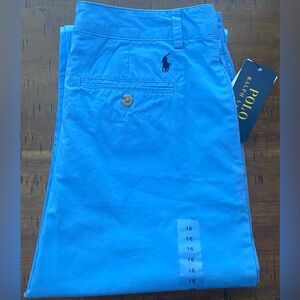 •NWT•Polo Ralph Lauren Boys Cotton Twill Chino Pants